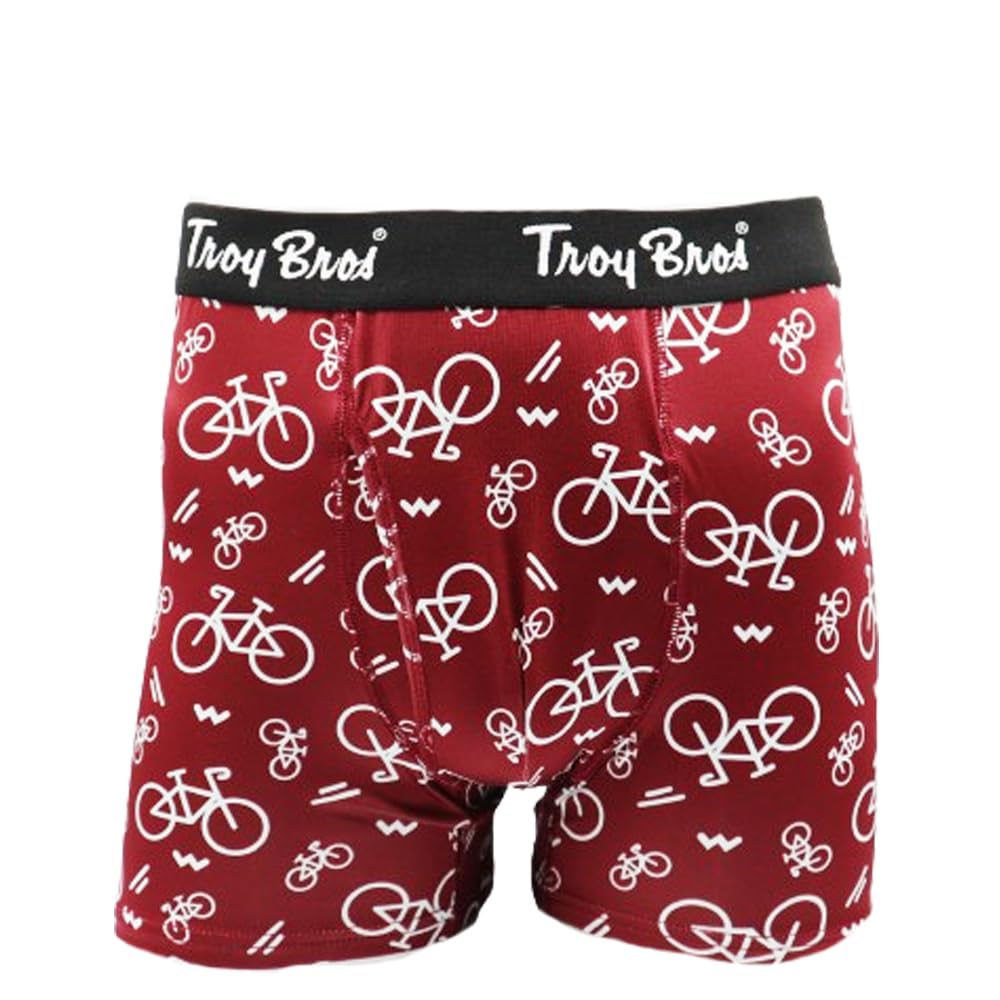 Amazon | [トロイブロス] アンダーウェア 自転車ボクサーパンツ
