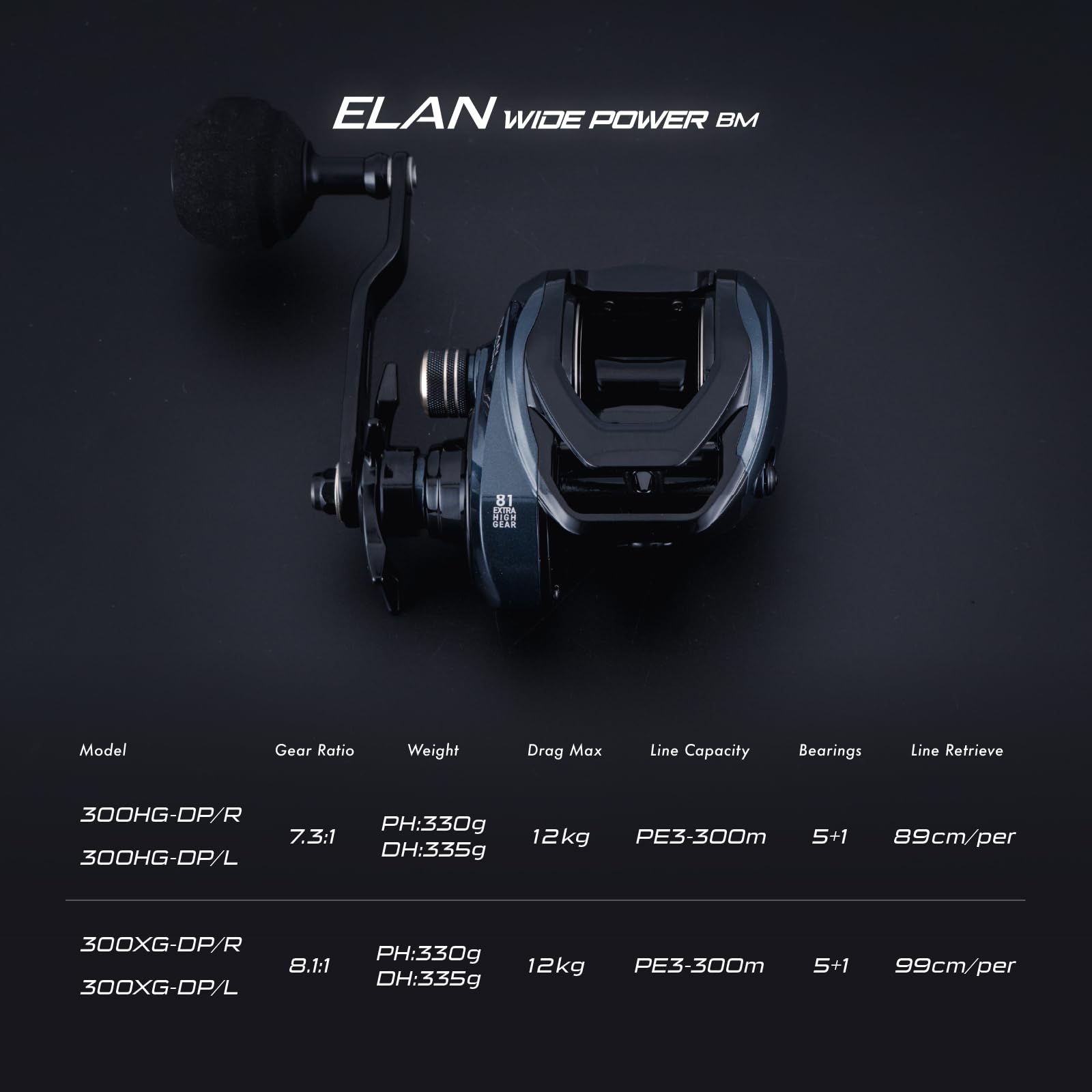 Tailwalk ELAN Wide Power BM (ELAN WIDE POWER BM) 300XG-DP/L