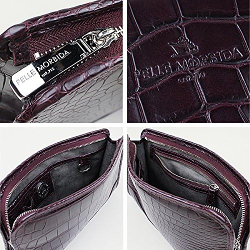 Amazon | ペッレモルビダ クラッチバッグ クロコダイルレザー クラッチ 