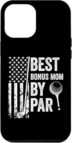 Miniatura 10 de iPhone XXS Best Bonus Mom By Par USA Flag Golf Mother's Day Golfing Mom Case