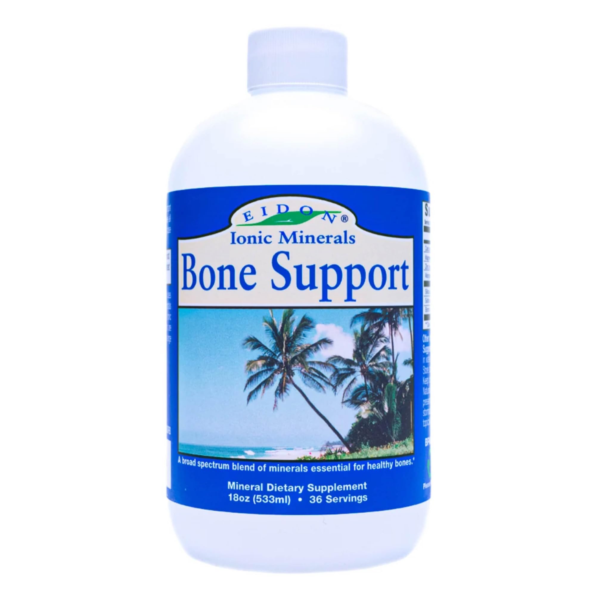 Eidon Ionic Minerals - Wellness Support Liquid Supplement - 18 fl oz 18 Fl Oz (Pack of 1)
