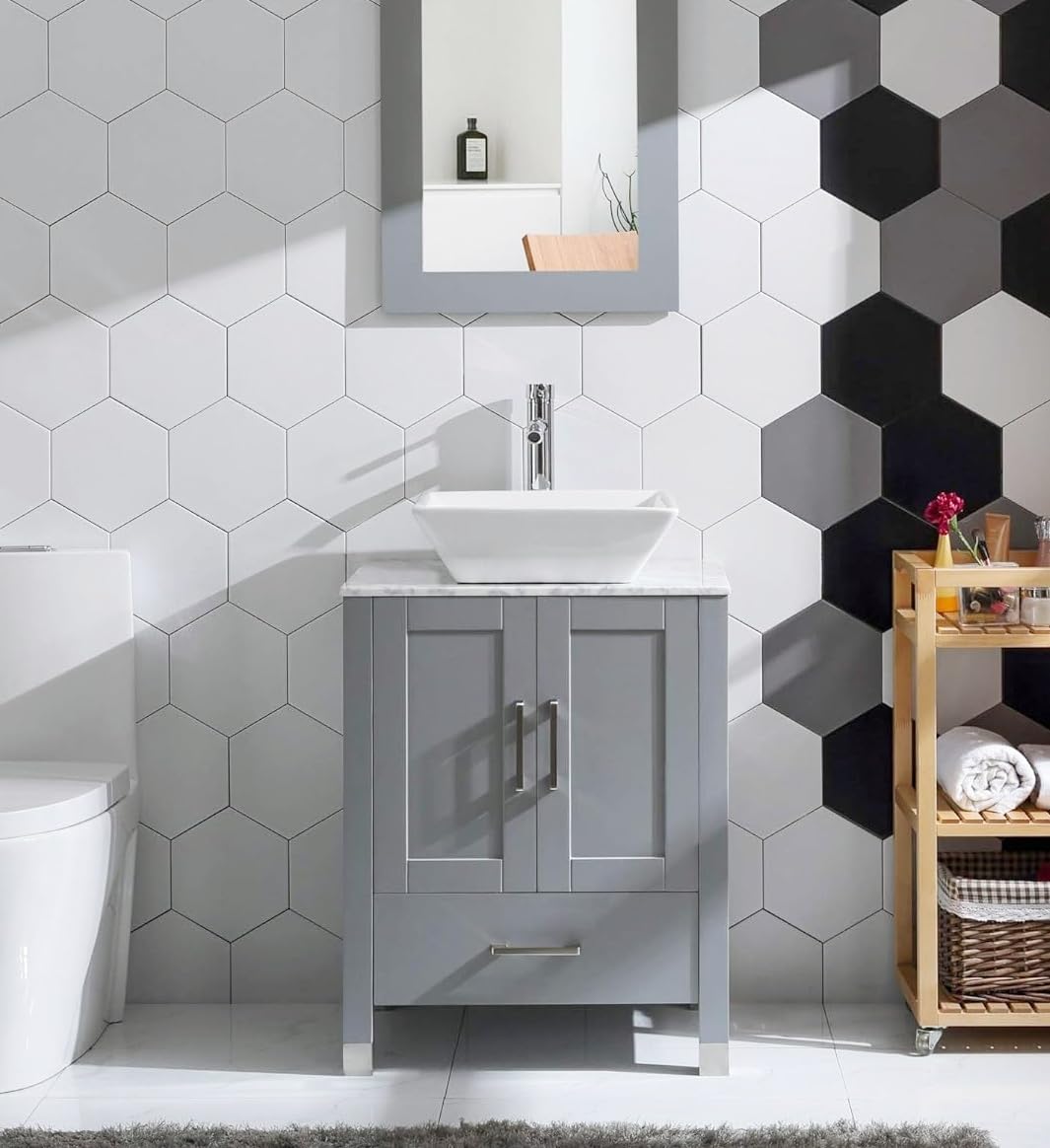 Homecart 24 Inch Bathroom Vanity with Sink