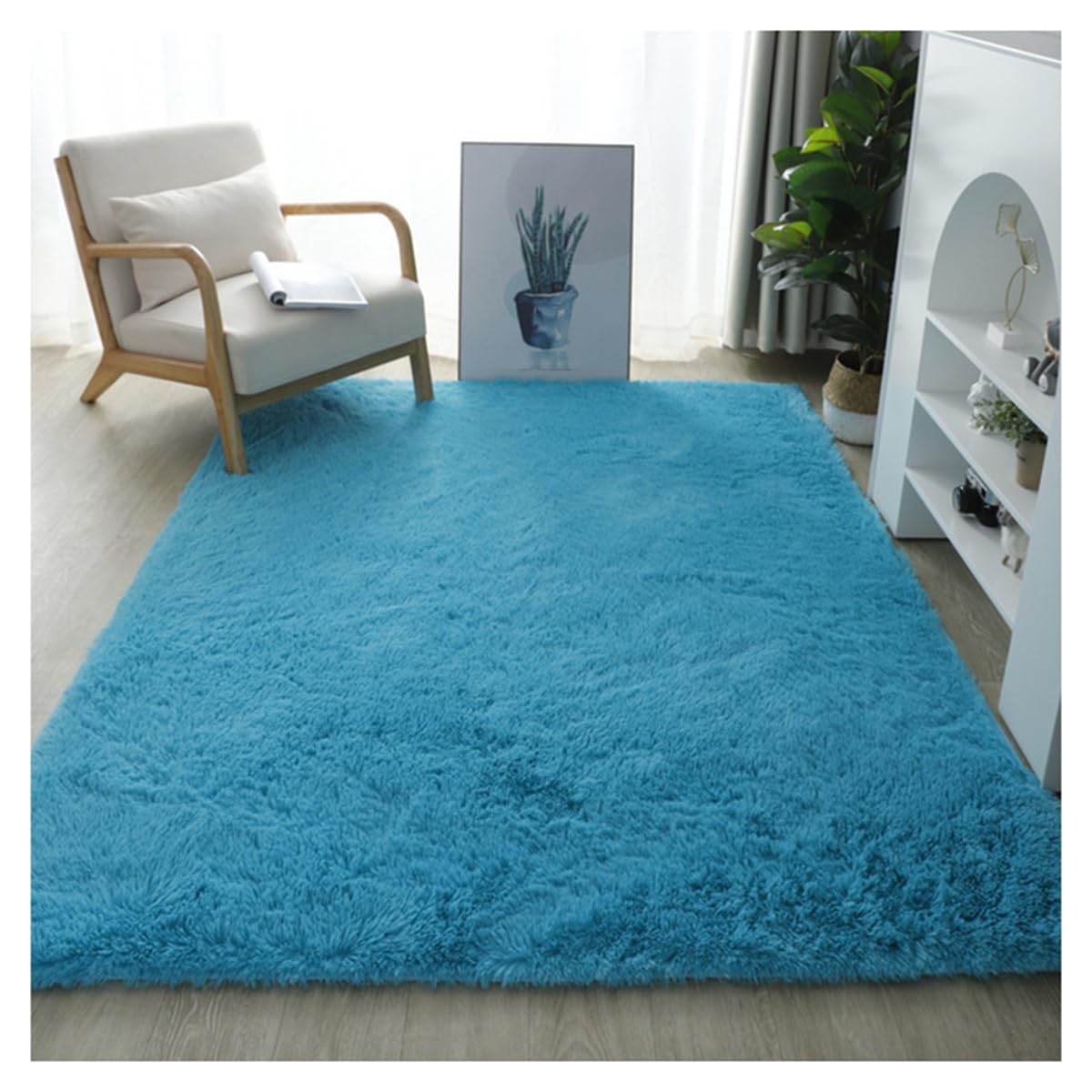 Tapis moderne soft design haut de gamme pour chambre et salon