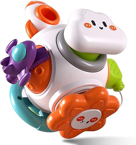 Juguetes Montessori para niños de 1 a 3 años, juguetes sensoriales para bebés de 0 a 6, 6 a 12 meses, actividades de viaje, cubo de tablero ocupado,