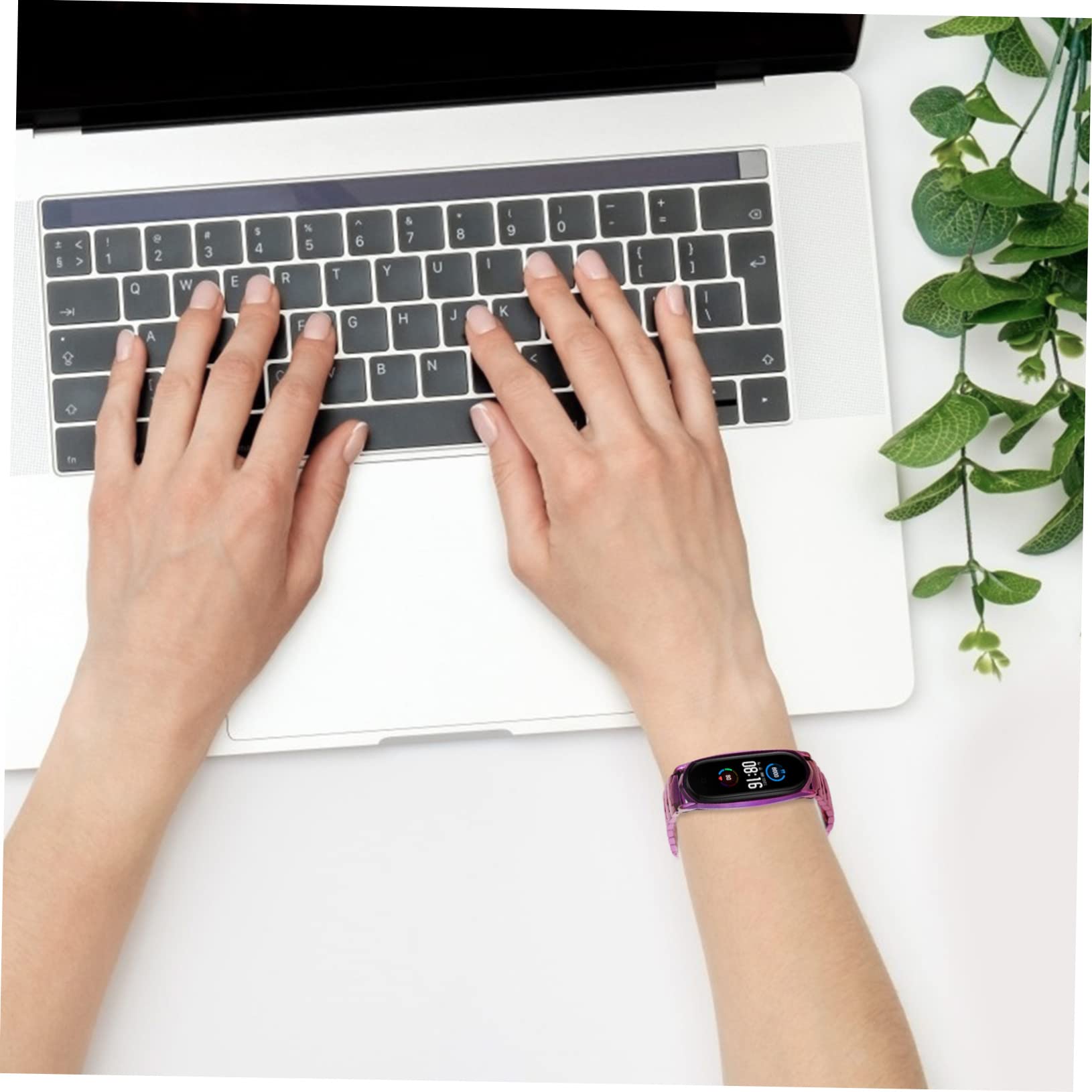 Housoutil Lot De 2 Bracelets De Rechange Extensibles Compatibles 5/4/3 155-220 Mm Pour Montre Connectée Accessoire Tendance