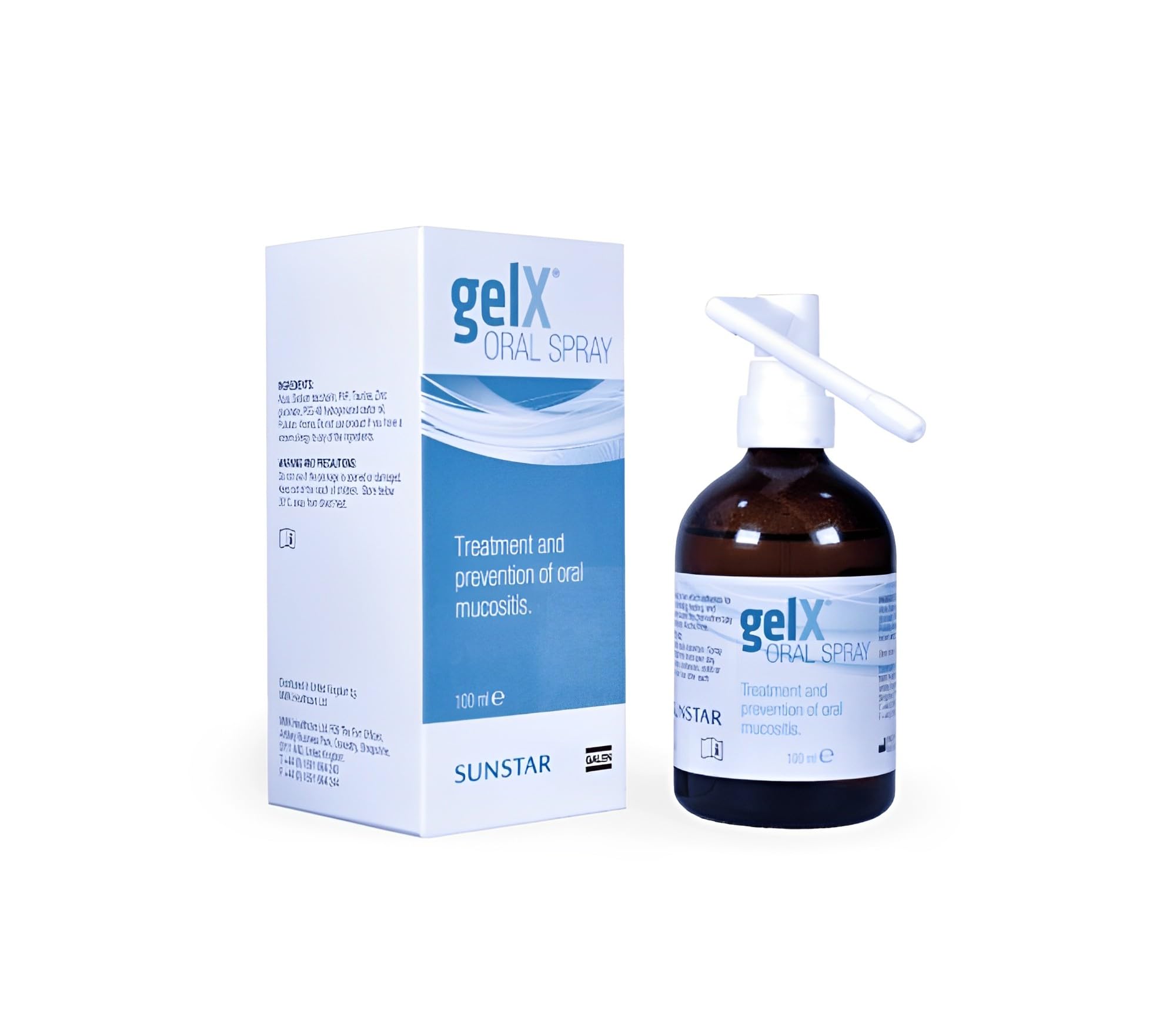 GelX Oral Spray for Treatment and Prevention of Oral Mucositis – 100 ml