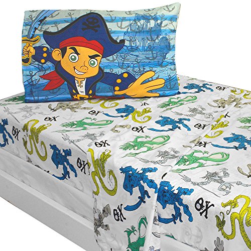 Draps Disney Jake Captain lit Twin pour de douces nuits