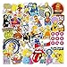Lot de 100 autocollants The Simpsons en vinyle étanche pour ordinateur portable, téléphone, guitare, skateboard, ordinateur de dessin animé Simpson Family