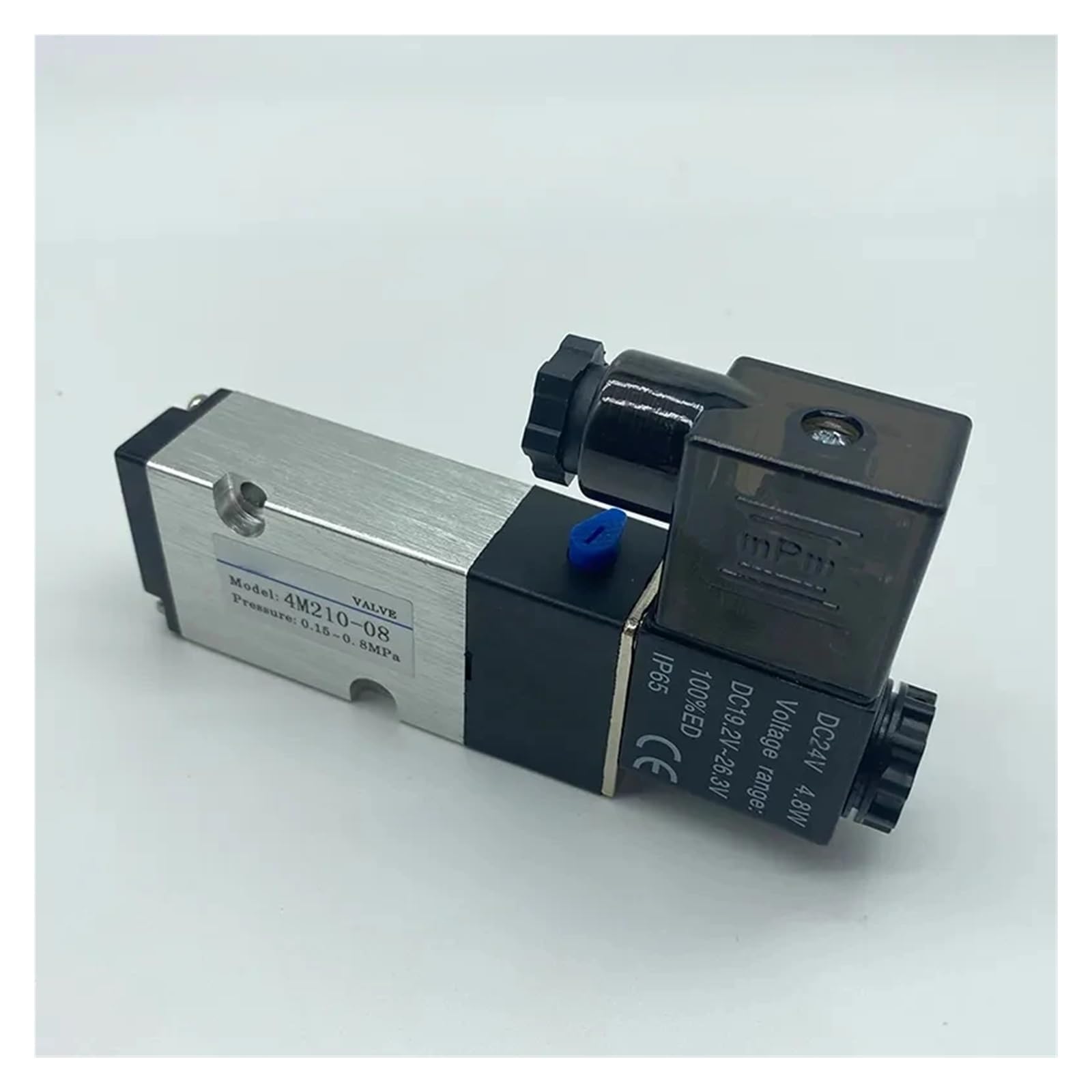 1 szt. 4M210-08 4M310-10 4M410-15 Elektryczny zawór elektromagnetyczny pięciokierunkowy sterujący 3-pozycyjny zawór powietrzny 2 (4m210-08 Only Valve, 5V)