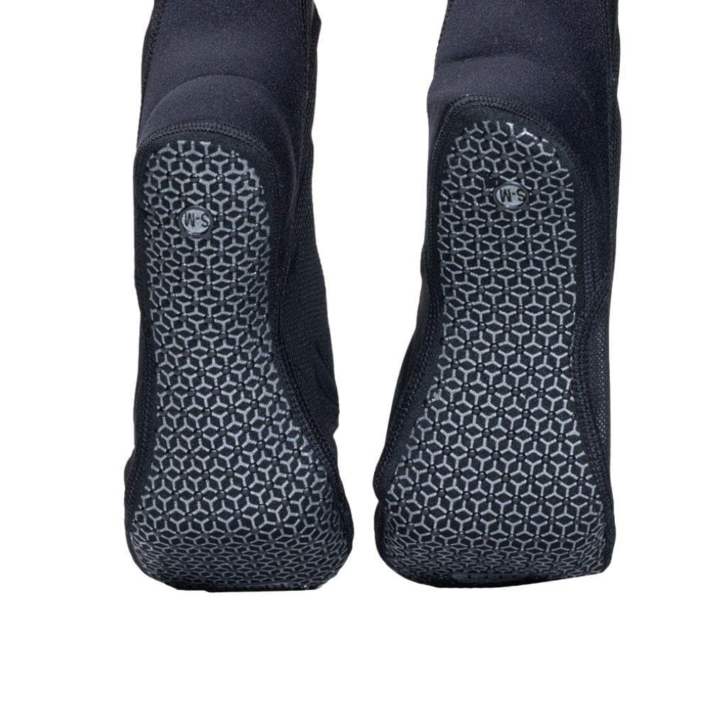 Playerz Paire de chaussettes antidérapantes pour entraînement MMA et lutte en néoprène pour le BJJ, la lutte, les arts martiaux mixtes et le yoga