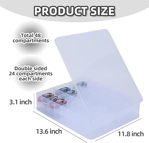 Miniatura 10 de HeIiLan Estuche organizador de almacenamiento de autos de juguete para autos Hot Wheels  Soporte de contenedor de transporte de doble cara para