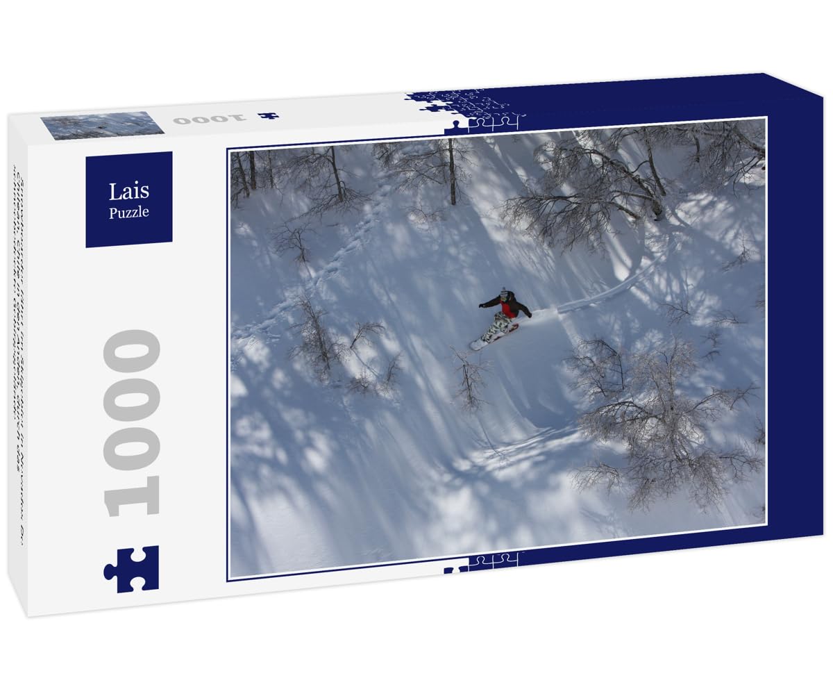 Puzzle de 1000 piezas de snowboarder en Nevados de Chillán Chile 4
