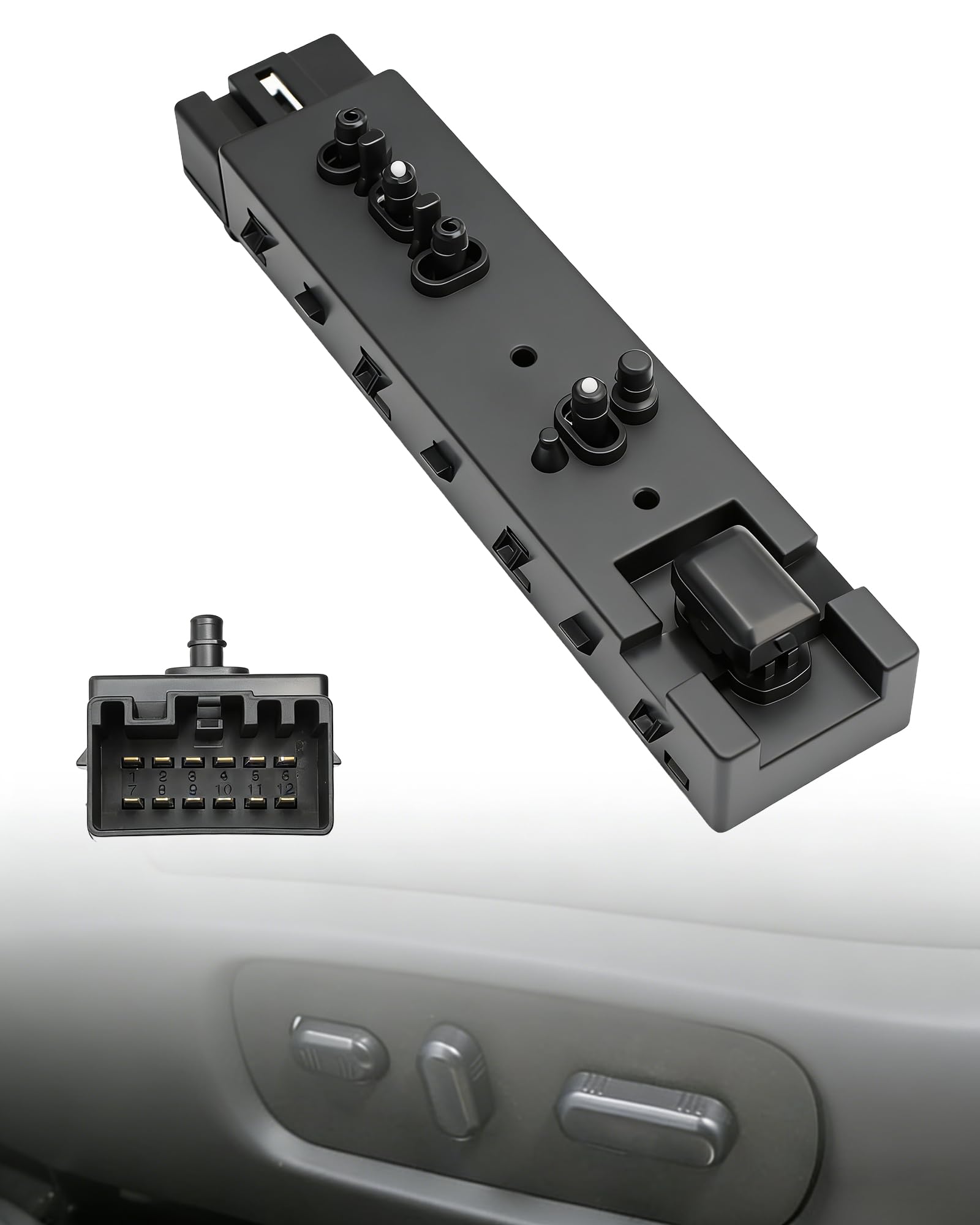 Amazon.com: 10 Way Passenger Front Right Seat Switch Compatible