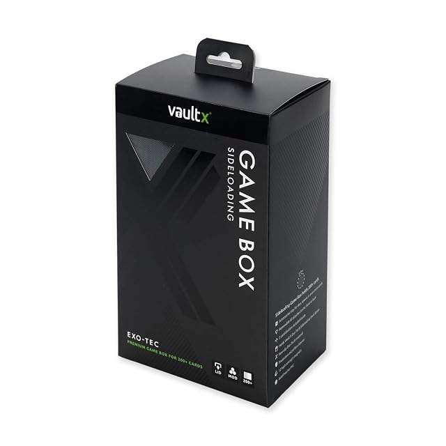 Foto 6 de 8 de Vault X Caja de Juego Exo-Tec, para 200+ Cartas Coleccionables con Fundas
