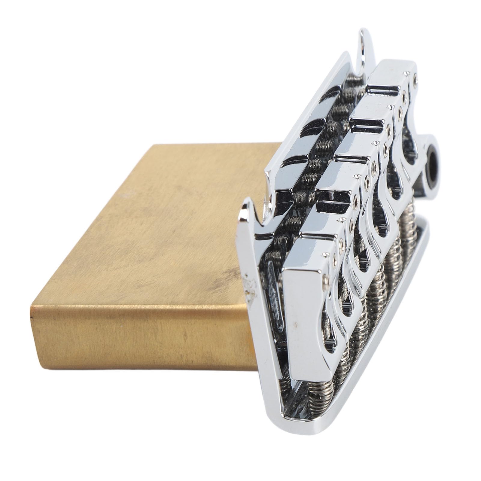 Puente de Trémolo de Guitarra, Puente Guitarra Eléctrico, Espaciado Cuerda 54 Mm, Unidad Tremolo Aleación Zinc Vibrato para Vibrato 6 Cuerdas Tailpiece