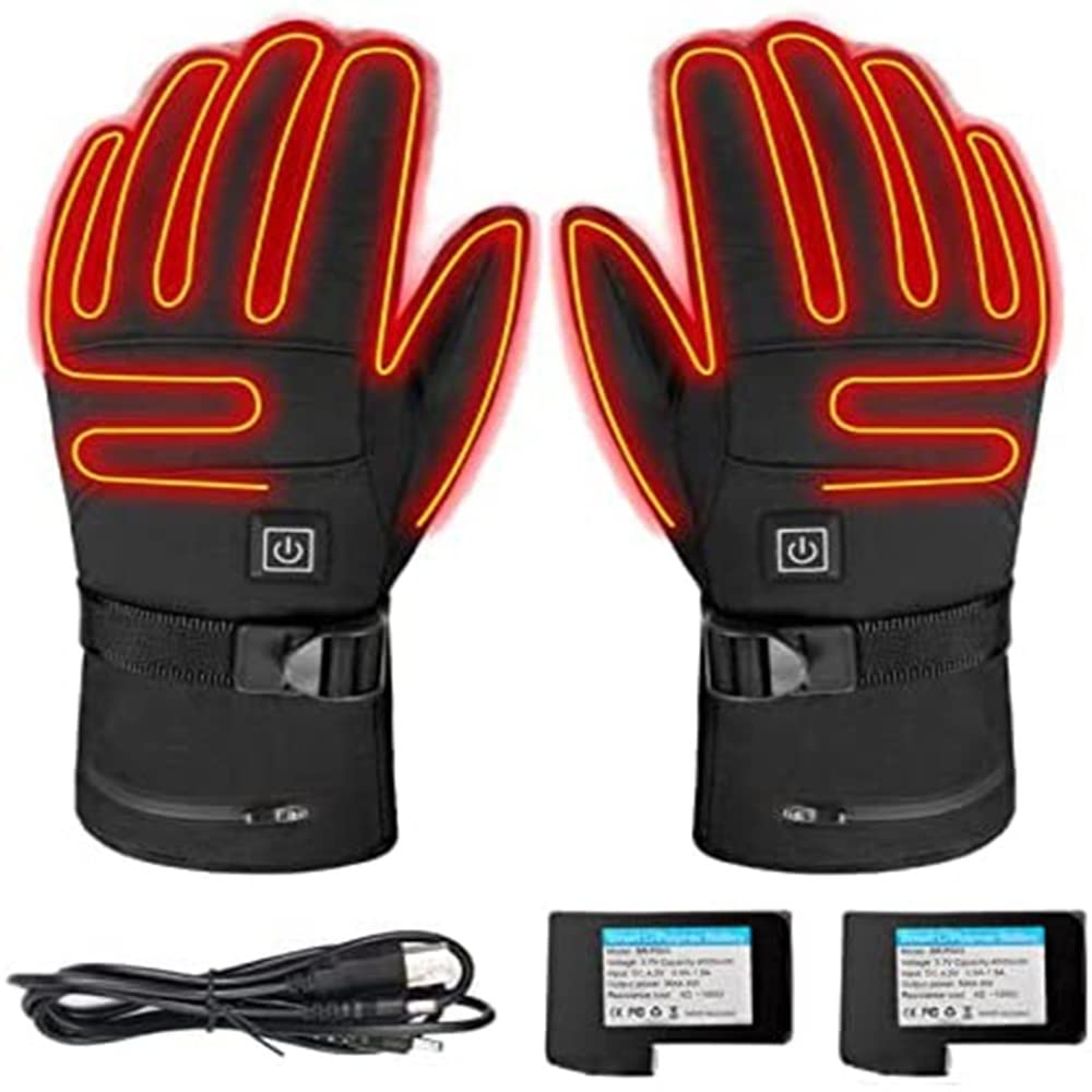 Gants Chauffants pour l'Arthrite et les Mains Gelées en Hiver 3.7V 4000mAh