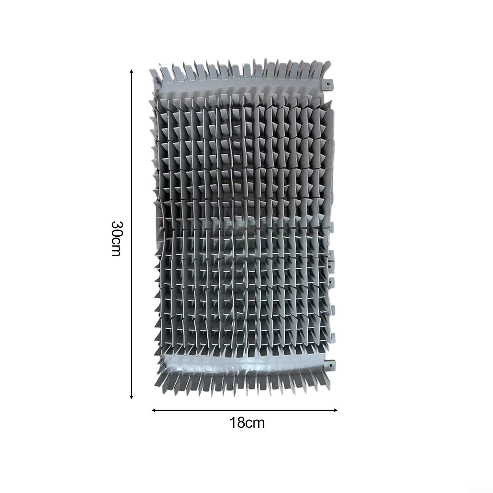 Spazzole di ricambio in plastica 6101641-R2 per pulitori robot Dolphin Pool per DX3 per modelli DX4 e M200 (2 pezzi)