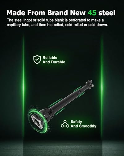 Vista 582 de SCITOO Longitud del eje de hélice del eje de transmisión delantero 36.2 pulgadas compatible con 2001-2004 para Jeep Grand para Cherokee 4.0L