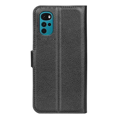Capa Capinha Carteira Para Motorola Moto G22 Case Porta Cartões Em Couro Flip Wallet 360 Anti Impact