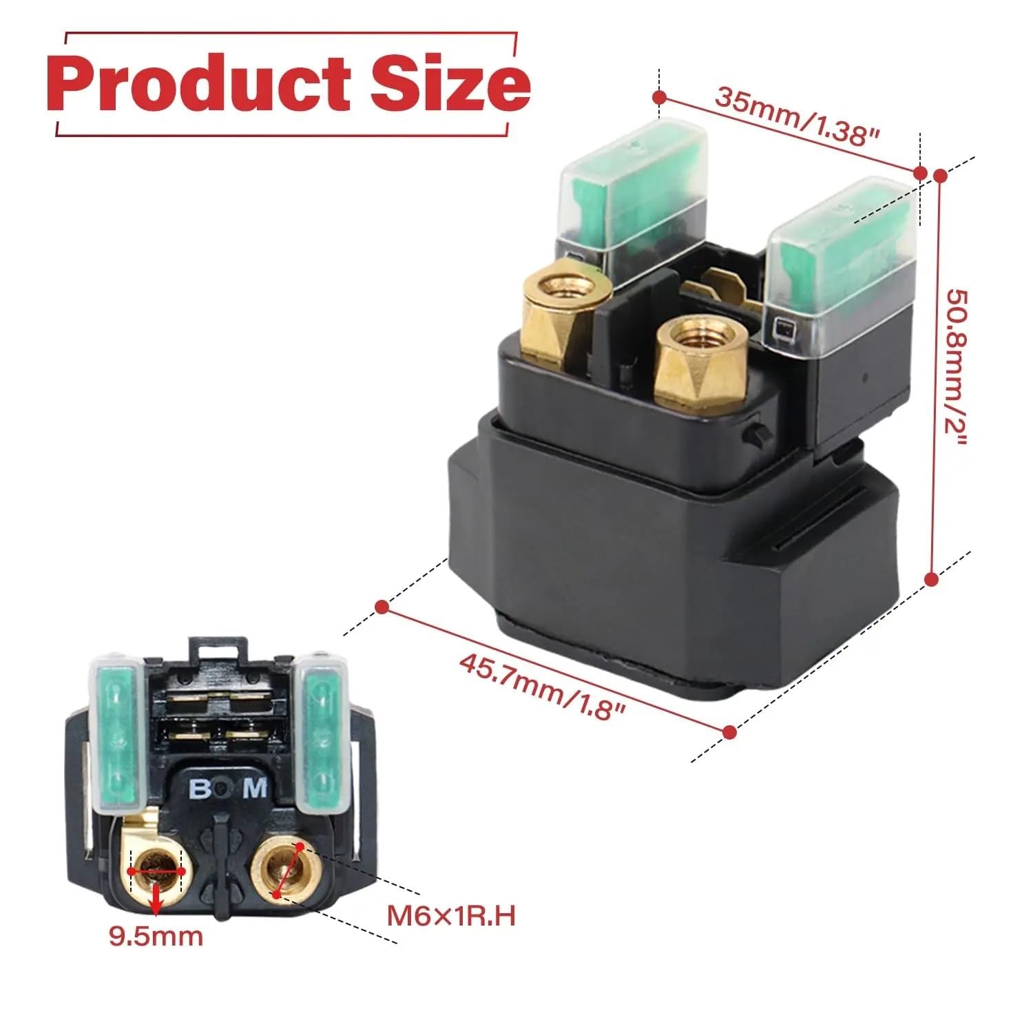 Relé Arranque Accesorios para relé de solenoide arranque motocicleta Para ATV YFM 350 400 450 660 Para Grizzly Para Big Bear