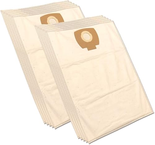 PakTrade 10 Mikrovlies Staubsaugerbeutel für Nilfisk Alto…