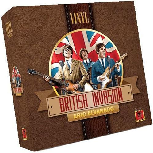 Vinilo: British Invasion - Juego de mesa de Talon Strikes Studios LLC 2 Players - Juegos de mesa para la familia - 60-75 minutos de juego - Juegos