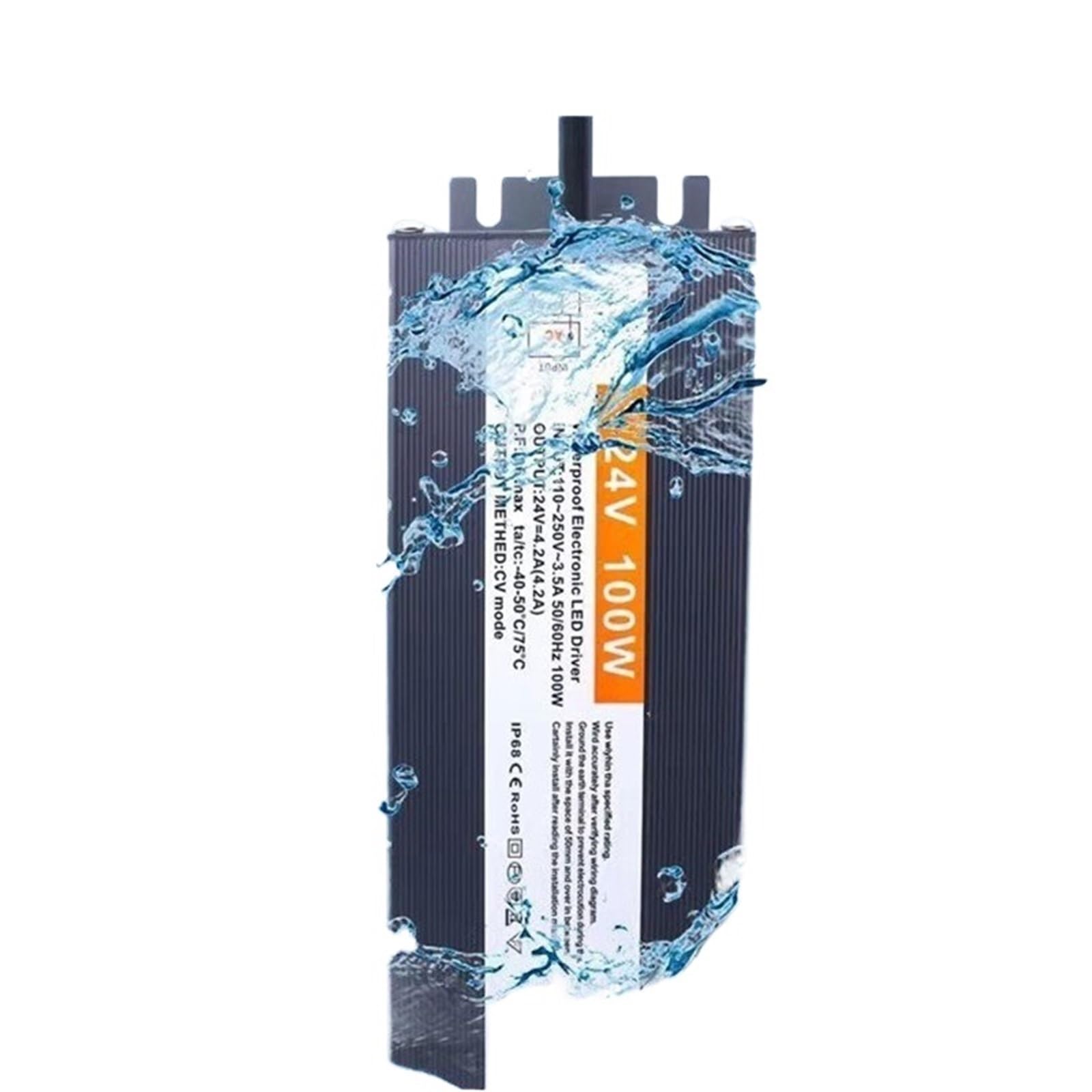 Lighting Transformers AC 220V to DC 12 V 24V LED Driver Power Adapter 10W 120W 200W 400W Waterproof 12V Power Supply(80W,24V)