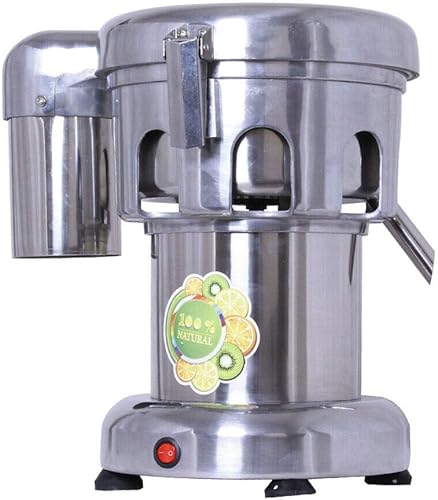Commercial Juice ExtractorFruit and Vegetables Juice Maker 370W Juicer Machine Commercial Juice Extractor Stainless Steel Heavy Duty 2800rmin