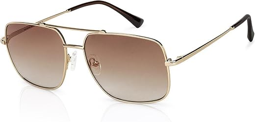 John Jacobs | UV Protection Sunglasses For Men & Women | Full Rim Square Medium (Size-57) JJ S12959-C1