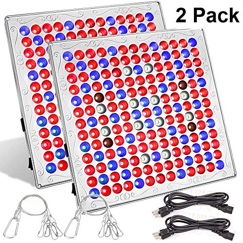 LED Grow Lights, TOPLANET 75W Full Spectrum Panel Grow Lamp Bulbs with IR