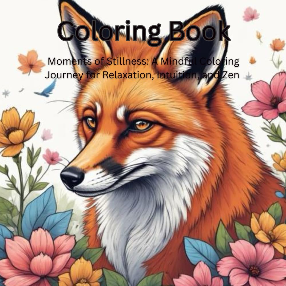 Moments of Stillness: A Mindful Coloring Journey for Relaxation, Intuition, and Zen – Coloring Book for Adults: Your Daily Escape to Peace and Creativity