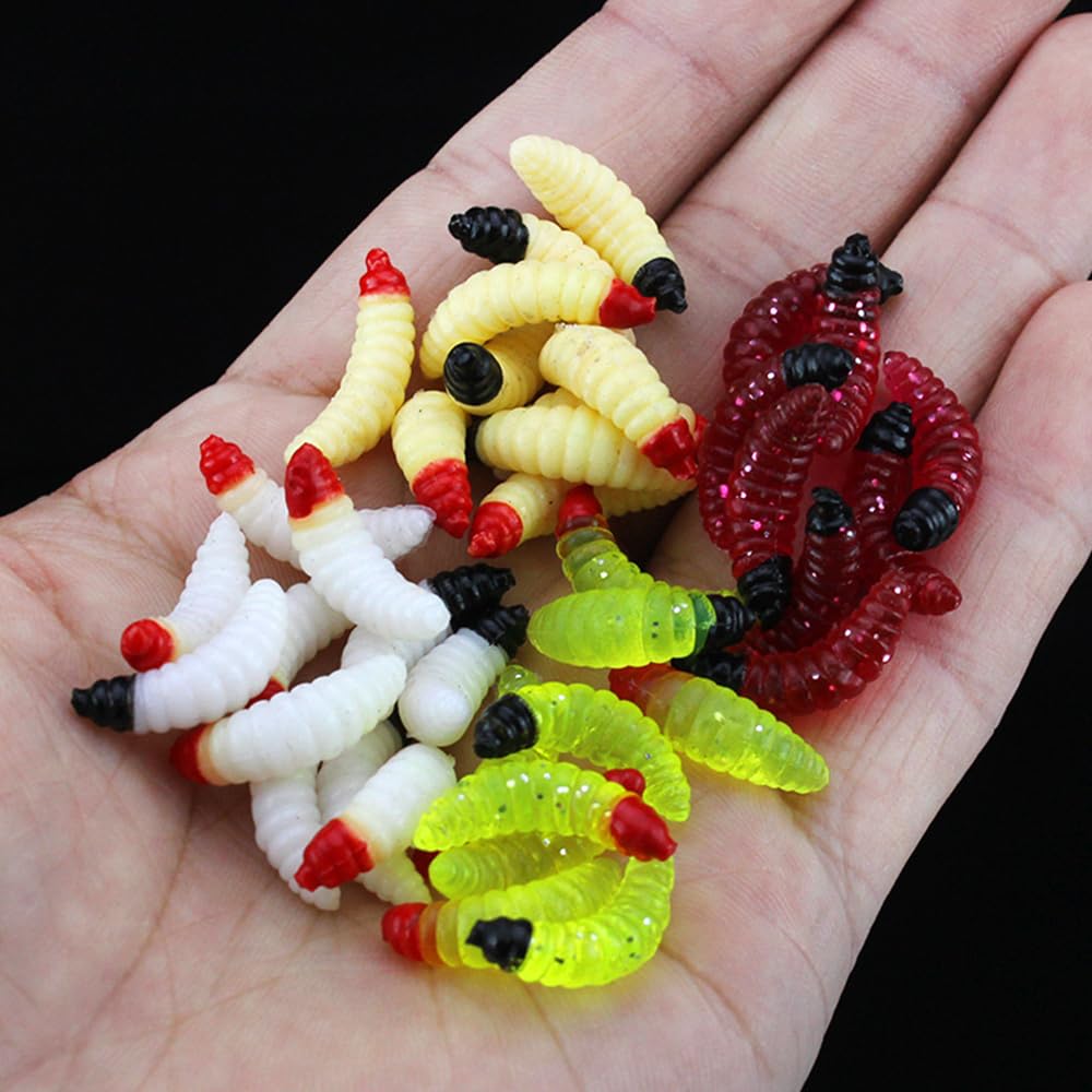 Senven verme artificiale, Biomimetic Morbido Silicone Earthworm Esche Worm Esche da Pesca