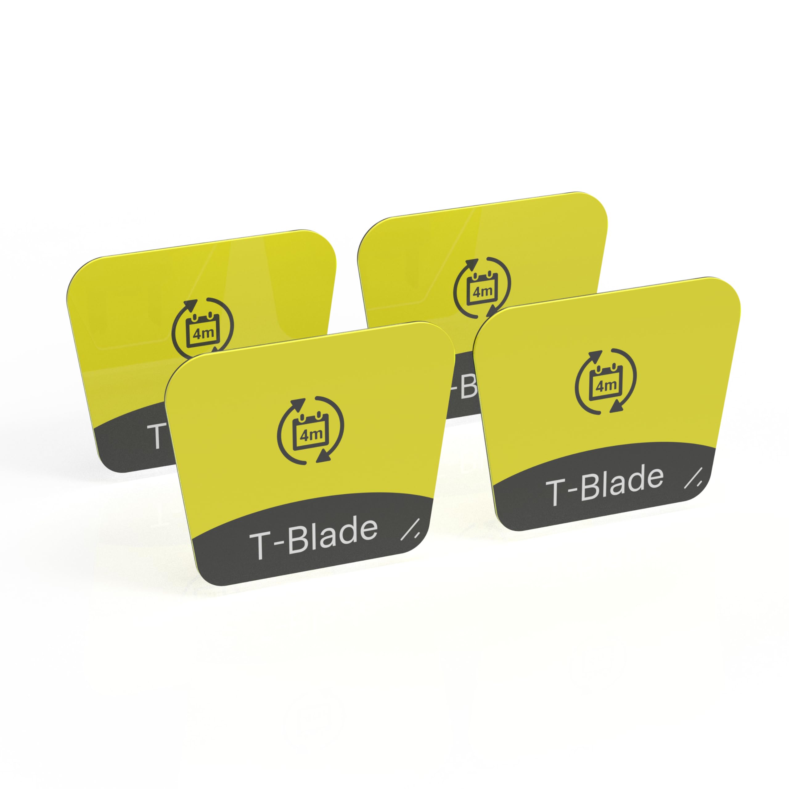 4 Lames de Rechange, 3 Sabots de Guidage Compatibles avec myobld Modèles QP25/26/27/28/45/65