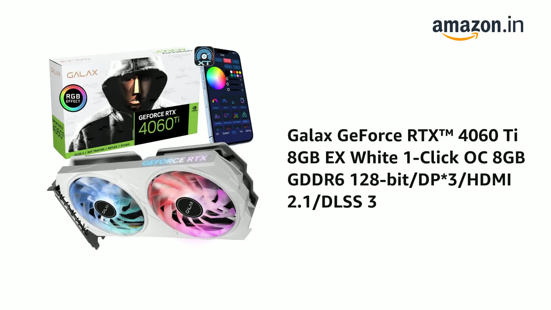 PALIT GeForce RTX 4060ti 8GBホワイト Palit launches GeForce RTX 4060 Ti graphics card called simply