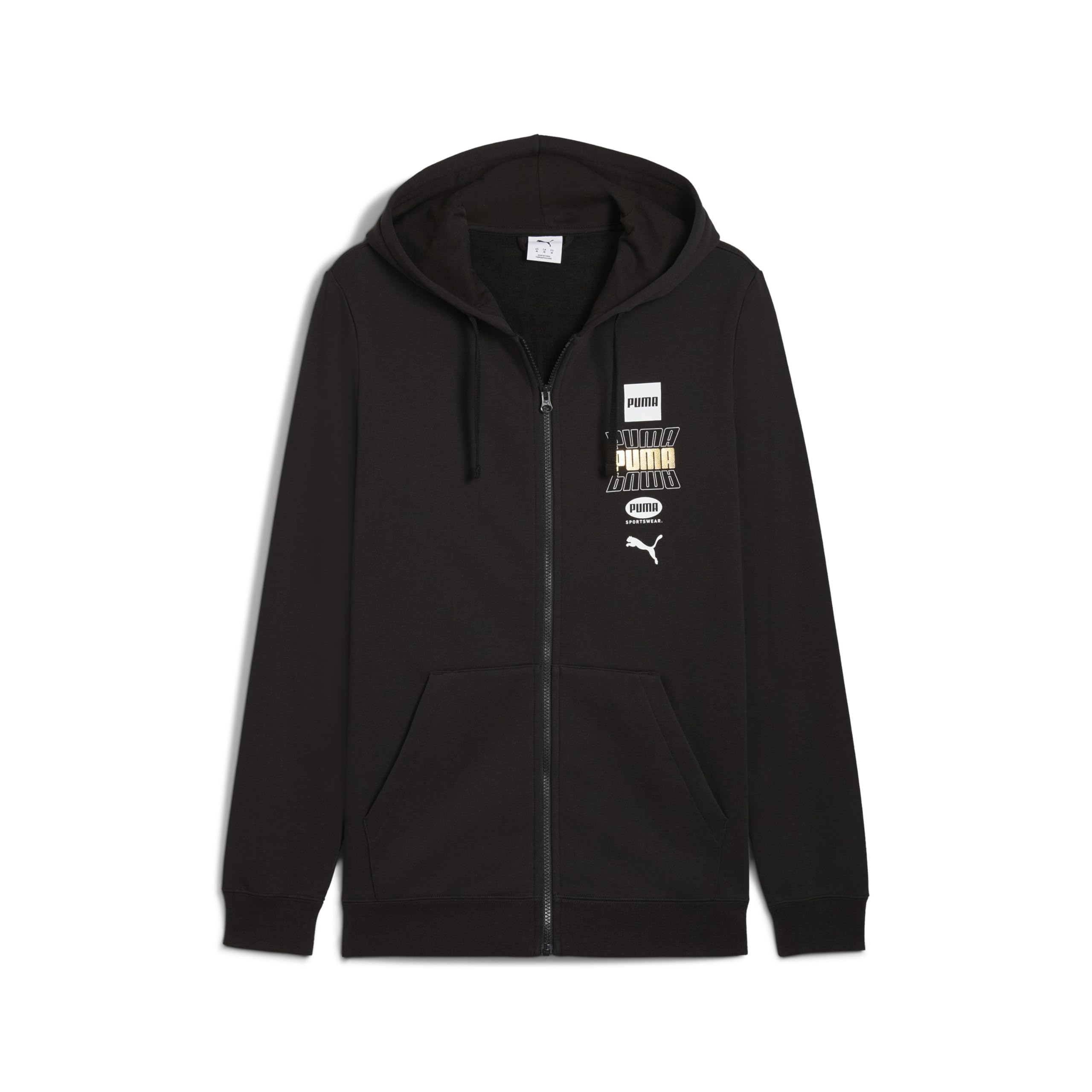 Amazon.co.jp: [プーマ] 69109701_ESS LOGO LAB ホリデー FZ フーディー FL ブラック_M : ファッション