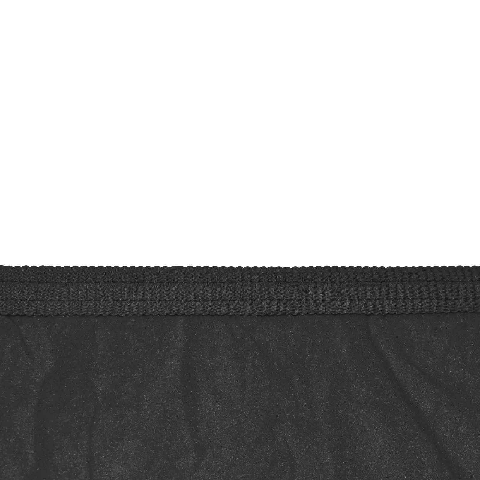 Indoor Autoplane kompatibel mit BMW 3er E30 Cabriolet Coupe Limousine Bj 1982–1994 Premium Qualiät dehnbar formanpassend atmungsaktiv Stoff Ganzgarage Auto Abdeckung Car Cover SCHWARZ