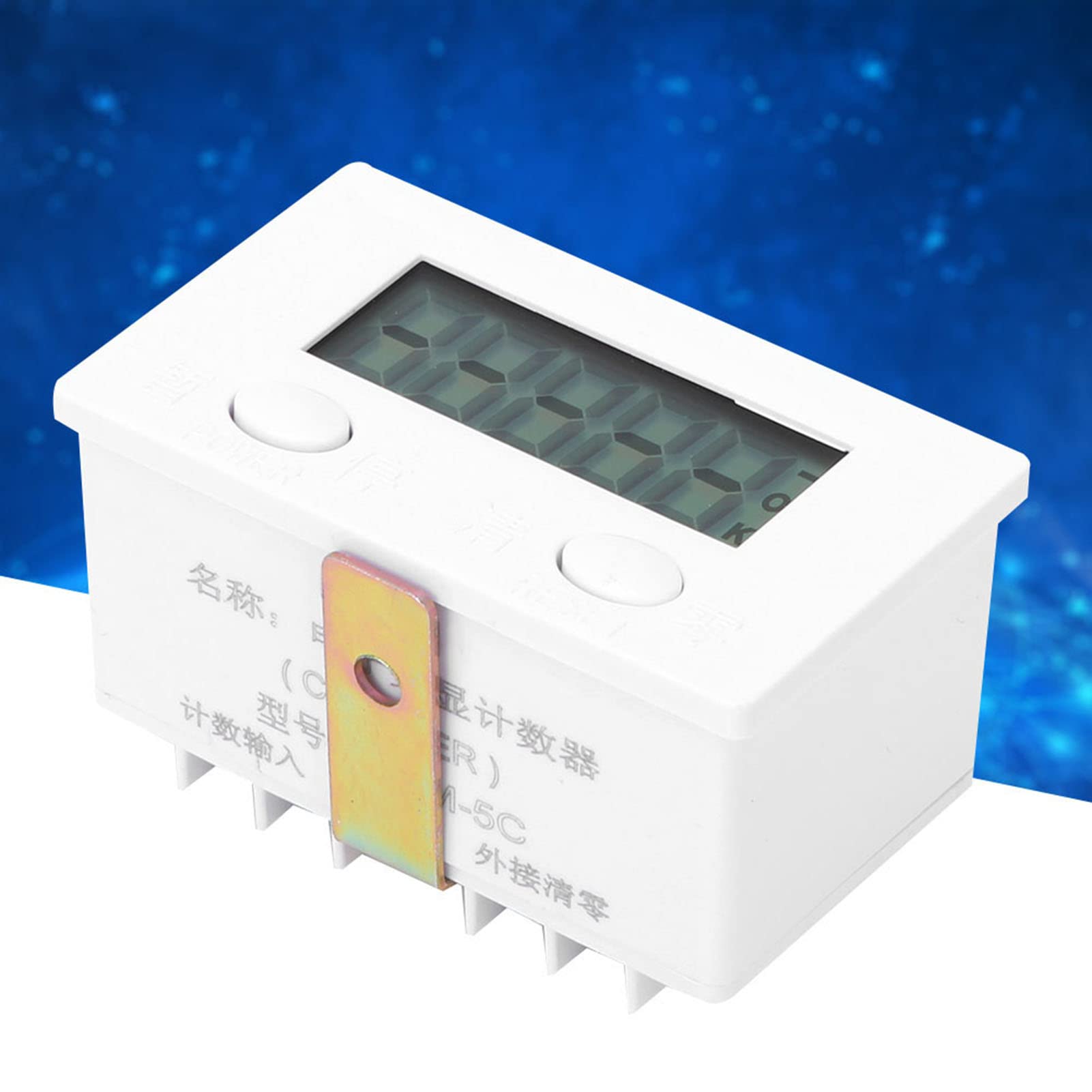 Compteurs à induction magnétique BEM-5C 0-99999 Compteur à affichage LCD à 5 chiffres Commutateur à induction magnétique en métal 1,5 V Totalisateur électronique 20 Hz Éléments de contrôle industriels
