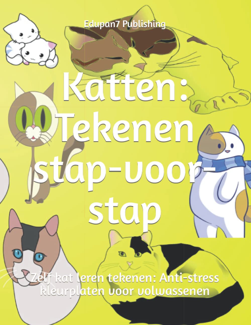 Buy Katten Tekenen stapvoorstap Zelf kat leren tekenen Antistress