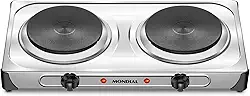 MONDIAL Fogão Elétrico Fast Cook Due, Inox, 2000W, 220V - FE-03