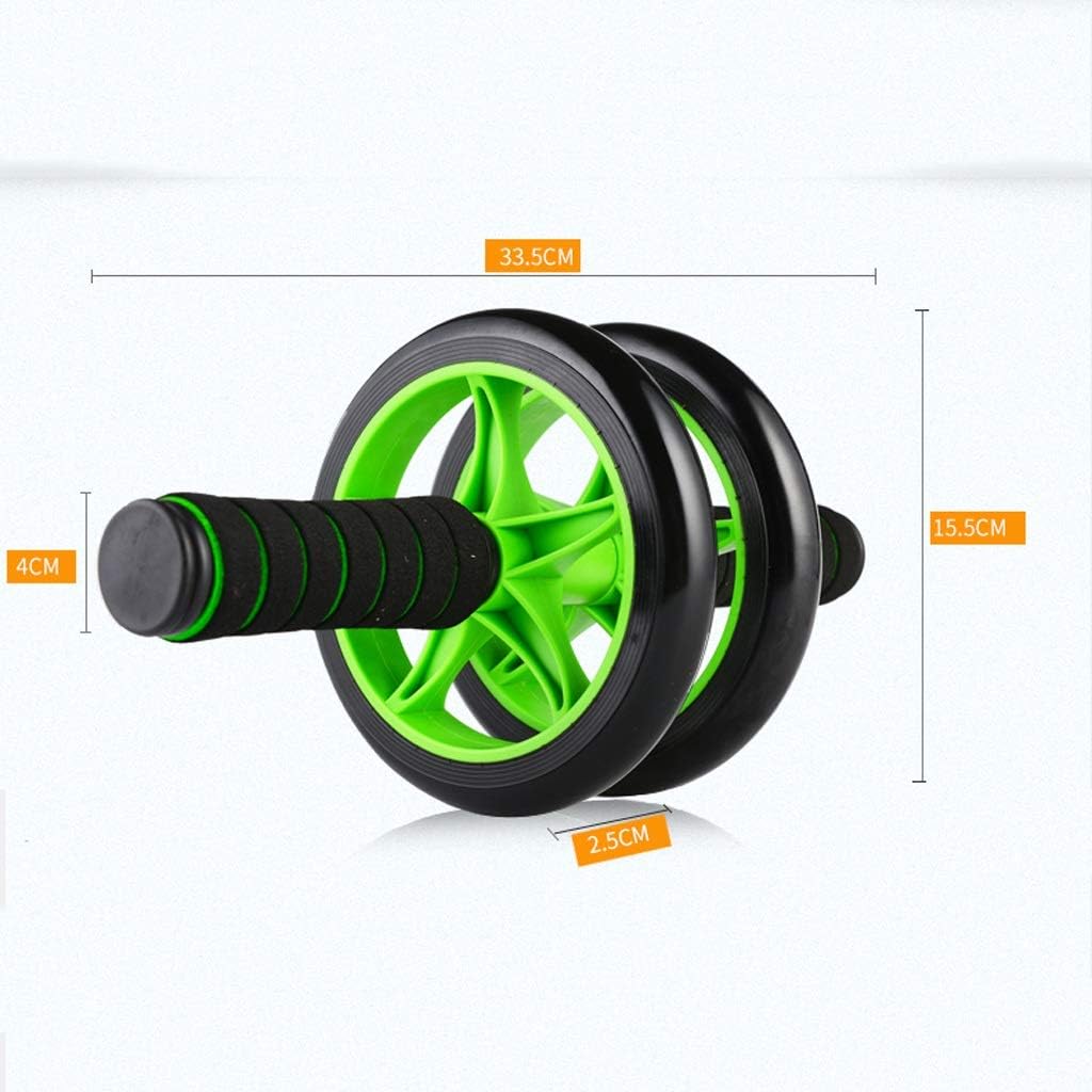 Abdominal Wheel Double Spring Tank Type Rebound Abdominal Muscle Roller Exercise Equipment