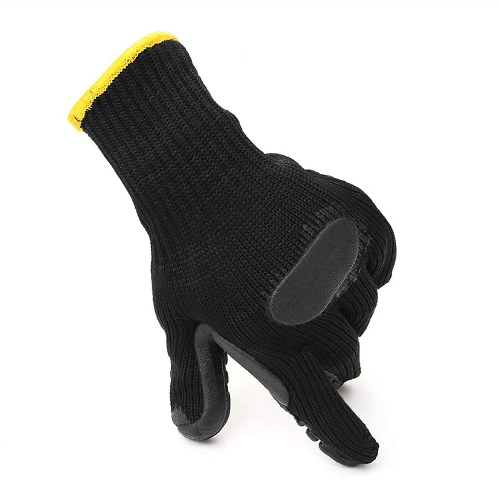 Gants de jardin 1 paire anti-vibration anti-vibration résiste à absorber la sécurité mécanique de protection des gants de protection en plein air gadgets de jardin gants en caoutchouc de jardin Gants