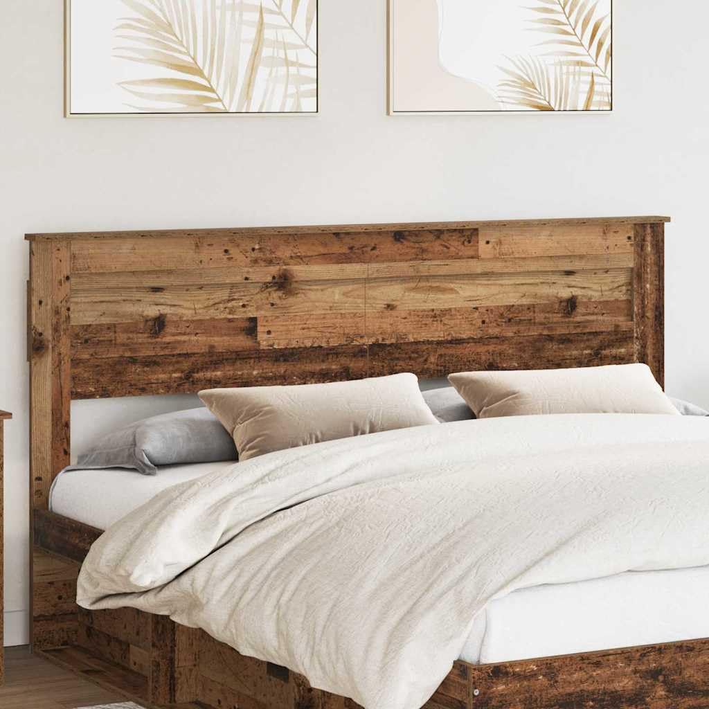 Genérico Cabecero con cabecera Madera Vieja 180 cm Madera contrachapada,Camas y Accesorios,Cabeceros y pies de cama-888091