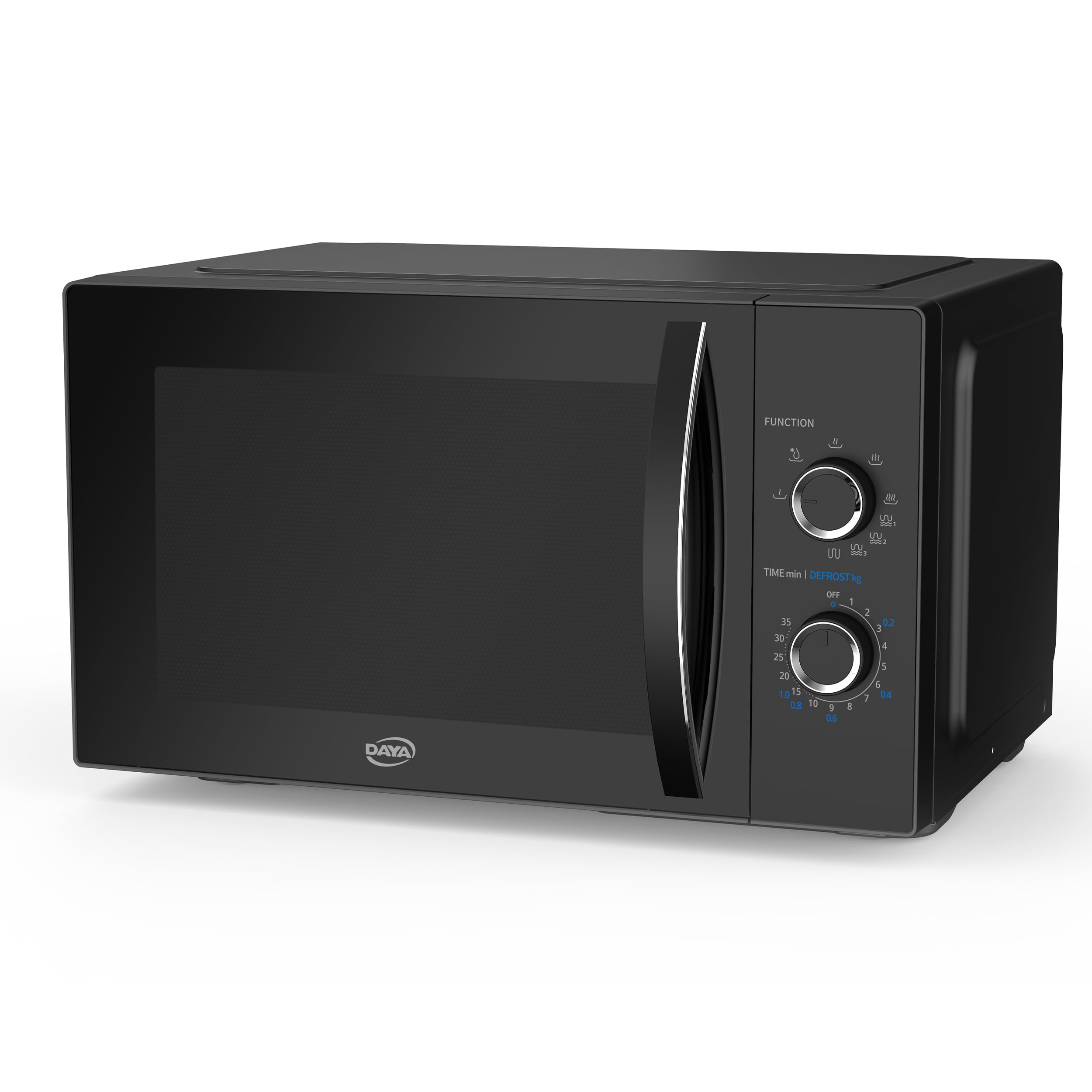 Daya, DMMG2381MB, forno microonde con grill, 23 litri, 9 programmi, funzione scongelamento