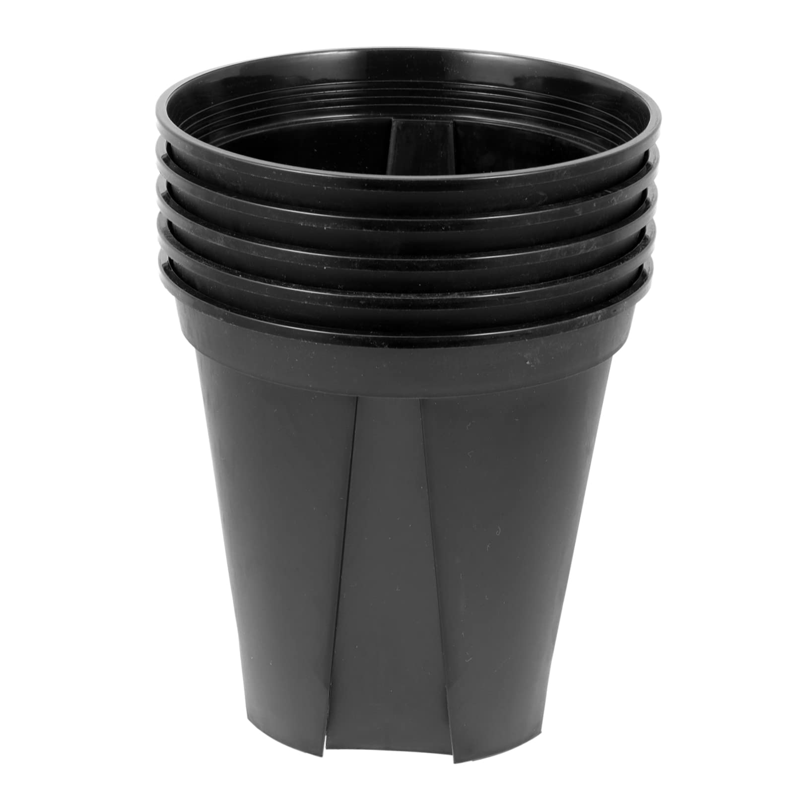 Pot de fleurs décoratif plastique durables et pratiques HEMOTON pour balcons et salons