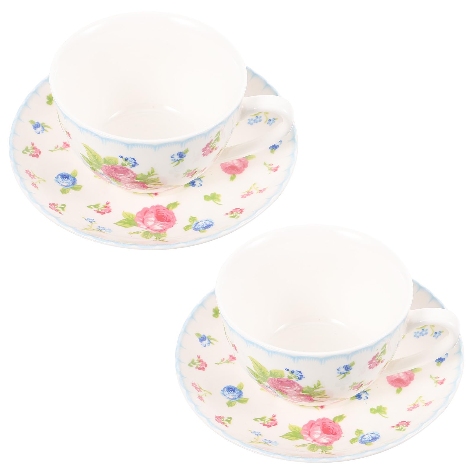 Ensemble de Tasses à Café en Porcelaine Fine, 1 Set, 150 Ml