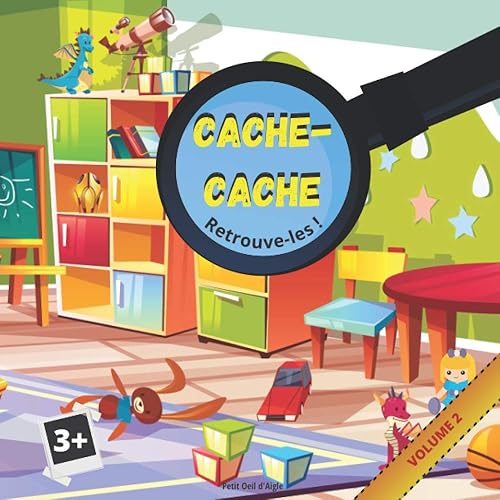 Cache-Cache VOLUME 2: Ils sont cachés ou perdus, retrouve-les ! | Cherche et trouve les objets | Jeu &amp; Réponses | Pour enfants