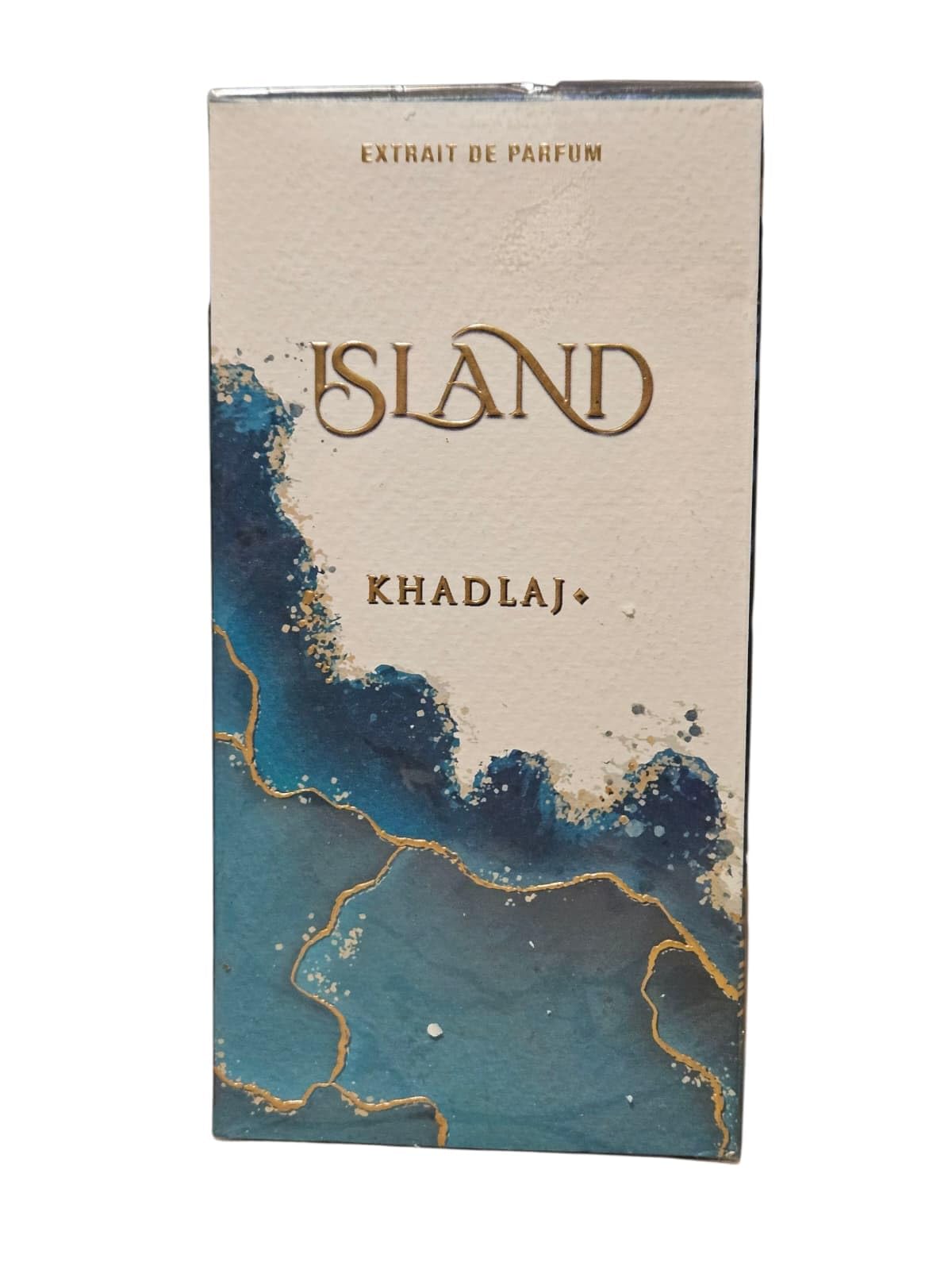 Amazon | KHADLAJ Island Extrait De Parfum、ゴールドキャップ付き