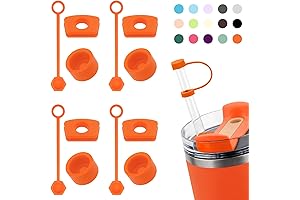 Stanley Tigerlily Spill-Proof Silicone Cup Stoppers for Stanley 2.0 (30oz & 40oz)...