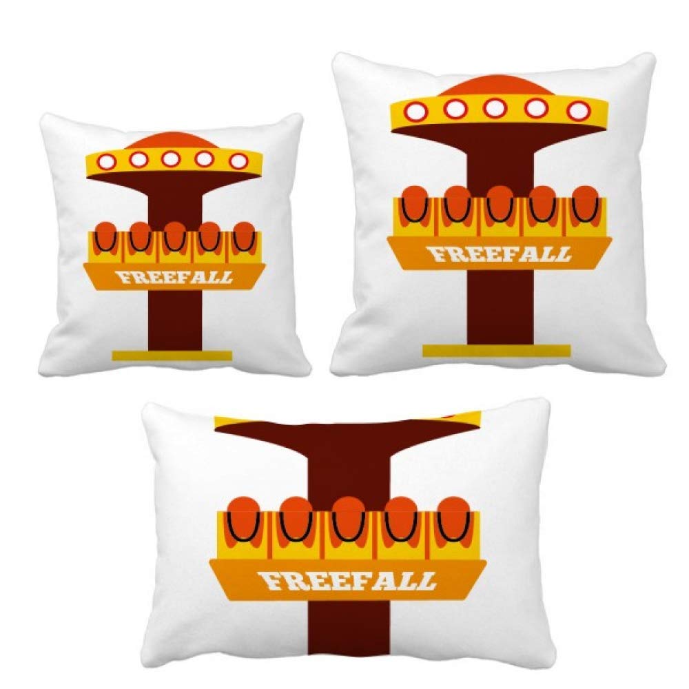 Housse de coussin Free Fall Amusement Park : idée cadeau originale