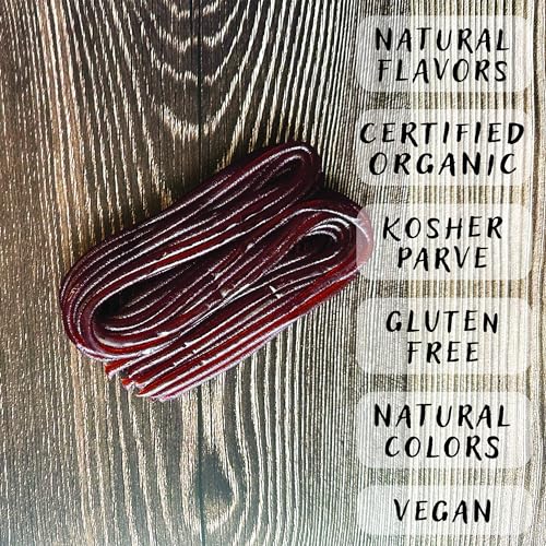 Candy Tree Organic Laces 4 pack 75 grams | Your Tasty Natural Choice | Wheat free | Gluten free | Natural | Certified Organic | Organic Flavor - Image 2